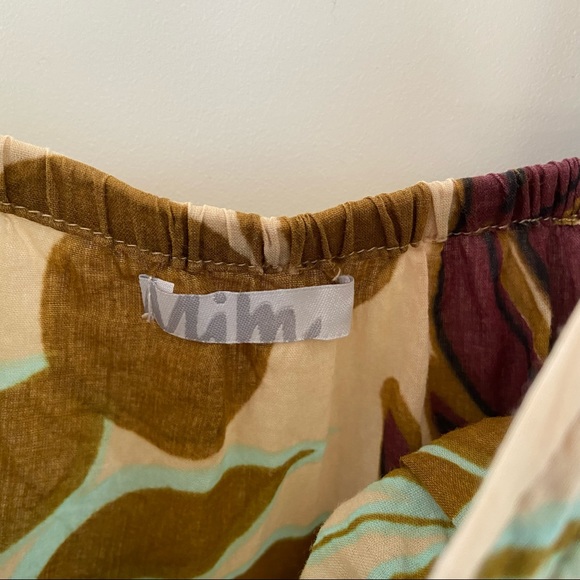 Mim Tank Top from France, Jungle Botanical Print Size S - Picture 6 of 8